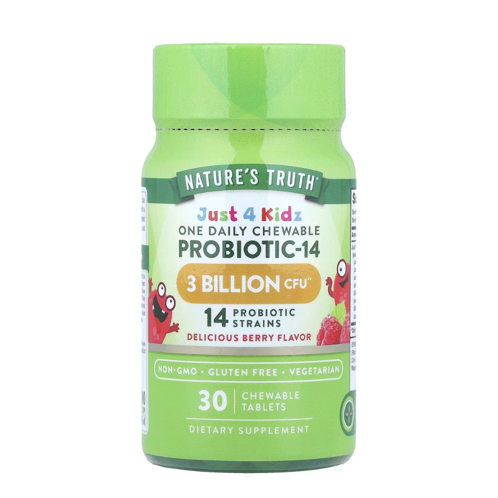 PROBIOTIC KIDS 30 TABLETAS MASTICABLE-NATURES TRUTH