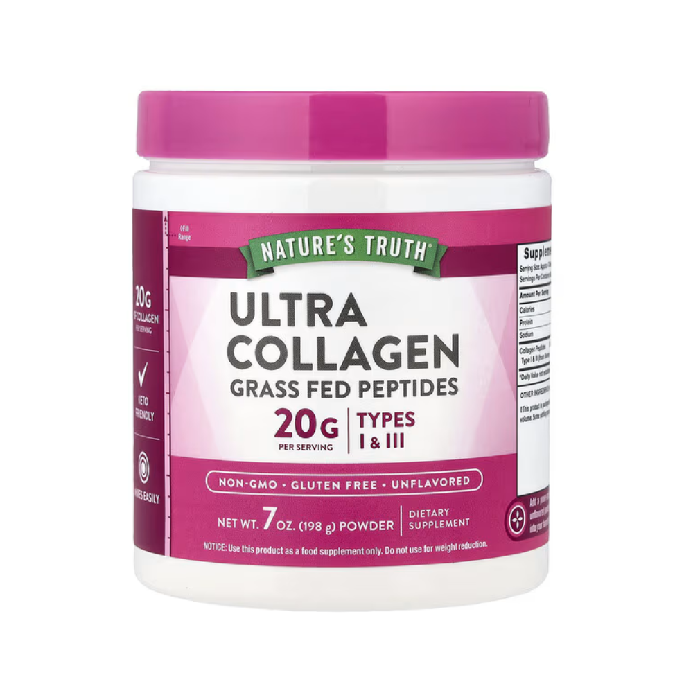 GRASS FED ULTRA COLLAGEN 198 GR / 7 OZ-NATURES TRUTH