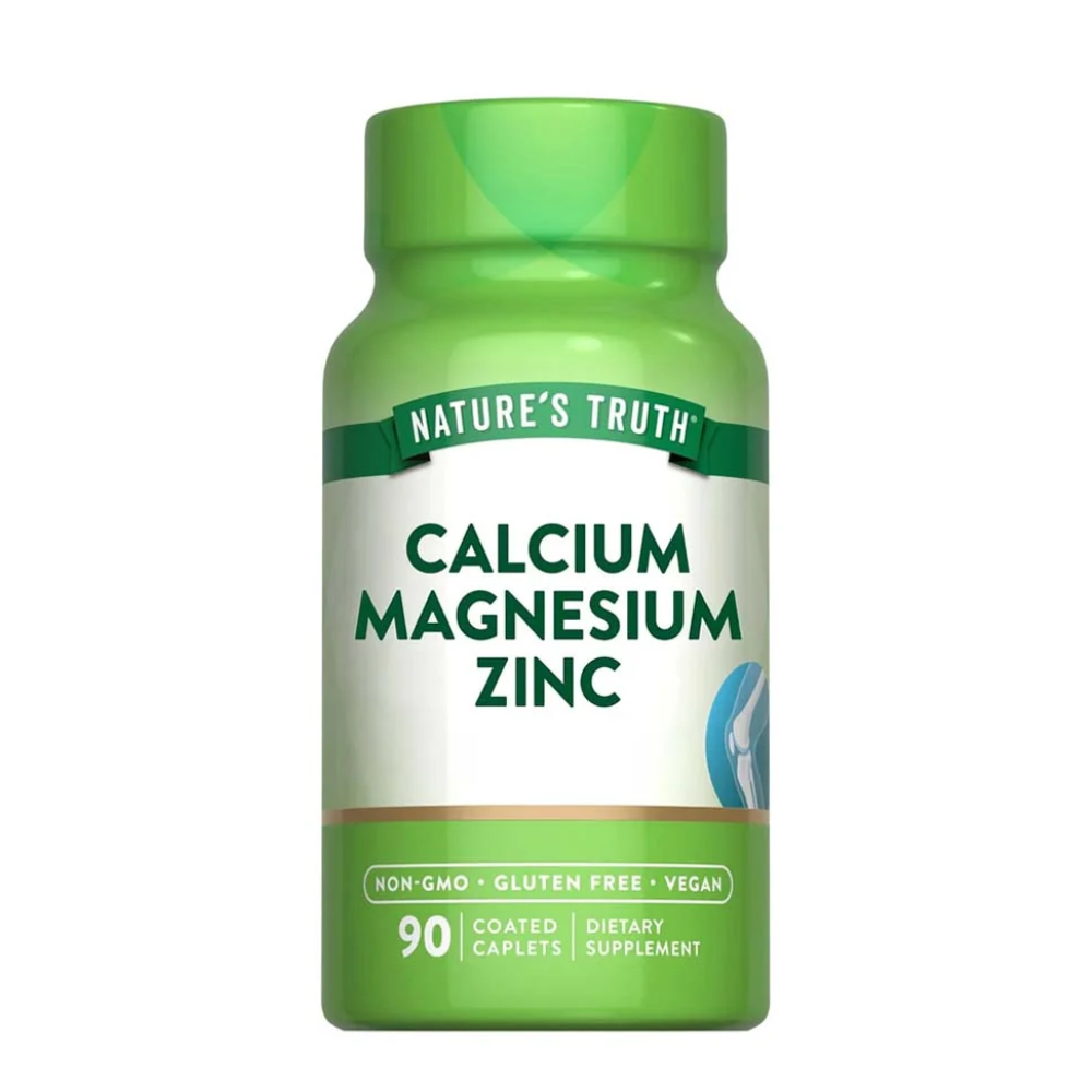 Calcio, Magnesio y Zinc 90 tabletas NATURES STRUTH