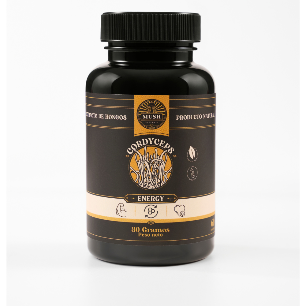 CORDYCEPS 30GR FRASCO 60CAP MUSH ORGANICS