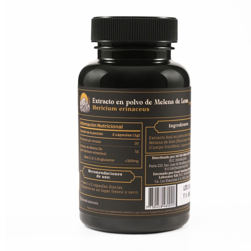 MELENA DE LEÓN 30 GR - MUSH ORGANICS