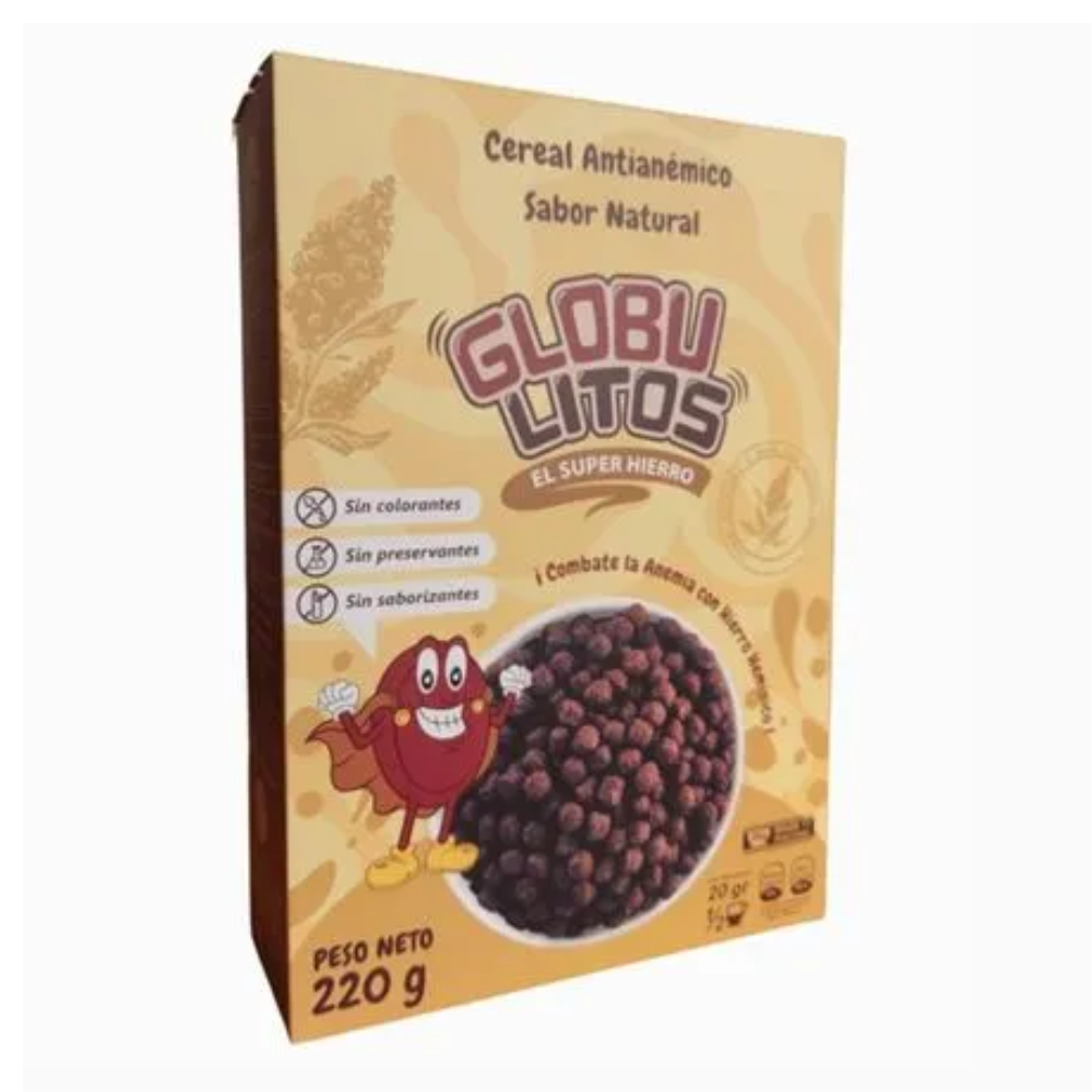 CEREAL FORTIFICADO 220 GR CAJA-GLOBULITO