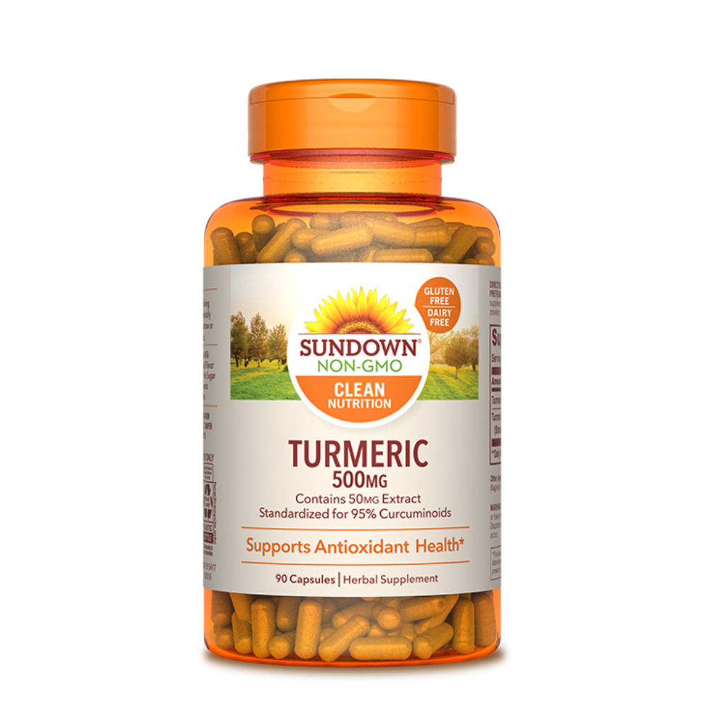TURMERIC 500 MG FRASCO 90 CAP. SUNDOWN