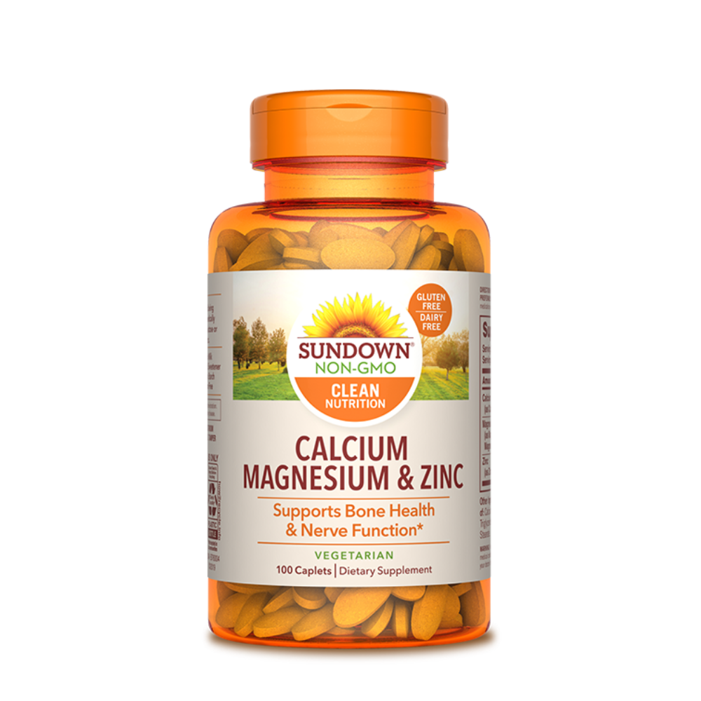 CALCIO/MAGNESIO/ZINC 100 CAPSULAS - SUNDOWN