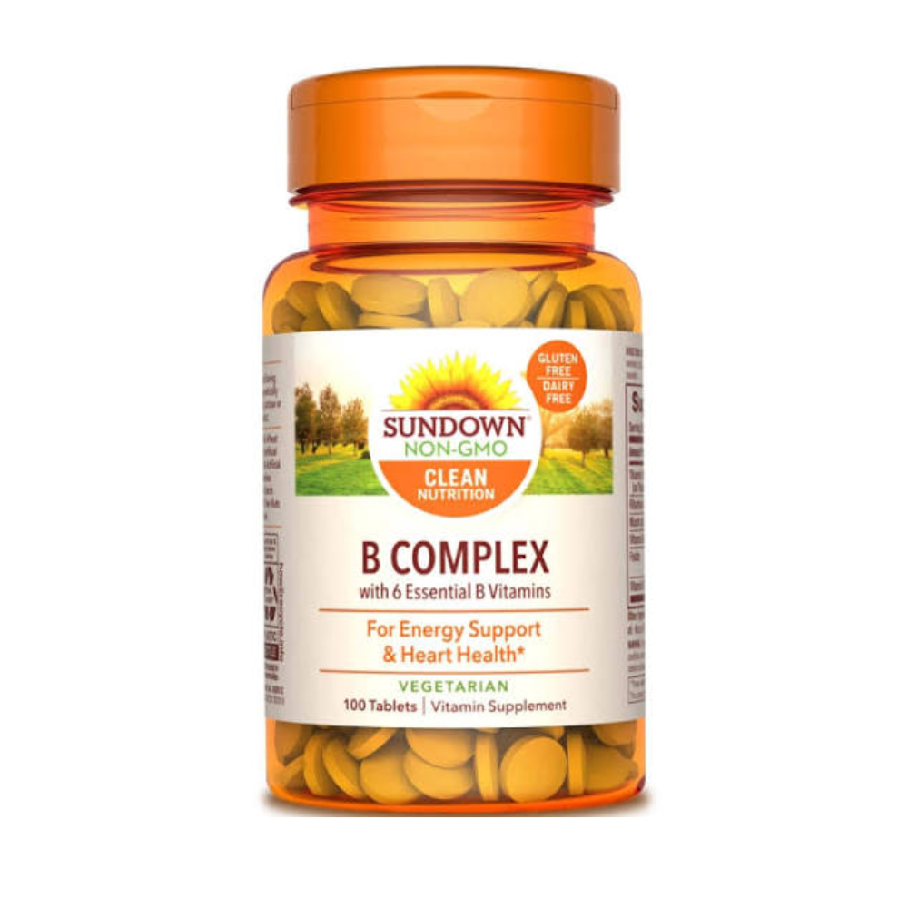 B COMPLEX - 6 ESSENTIAL B VITAMIN 100 TAB - SUNDOWN