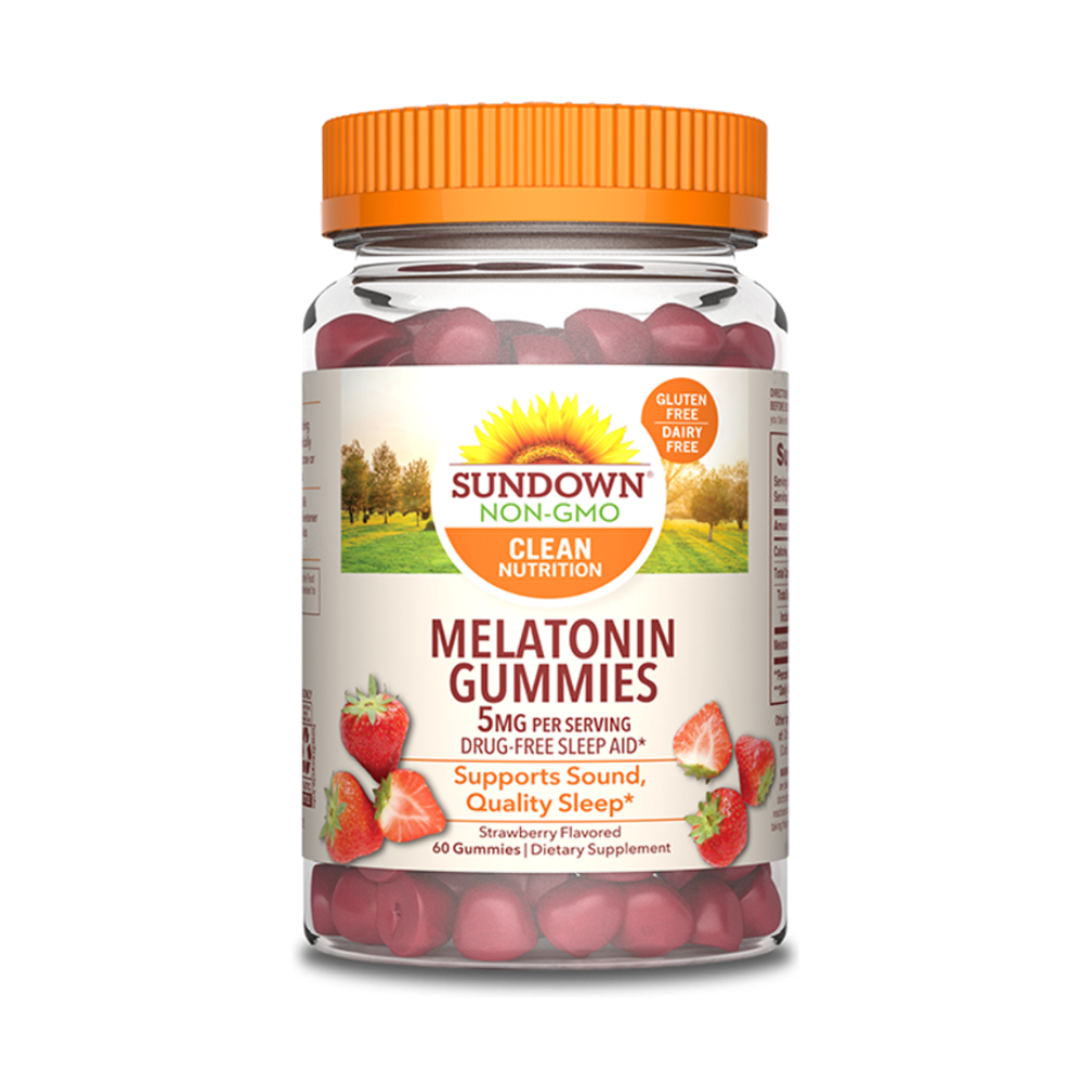 MELATONIN GUMMIES 5MG/ 60 GUM  SUNDOWN