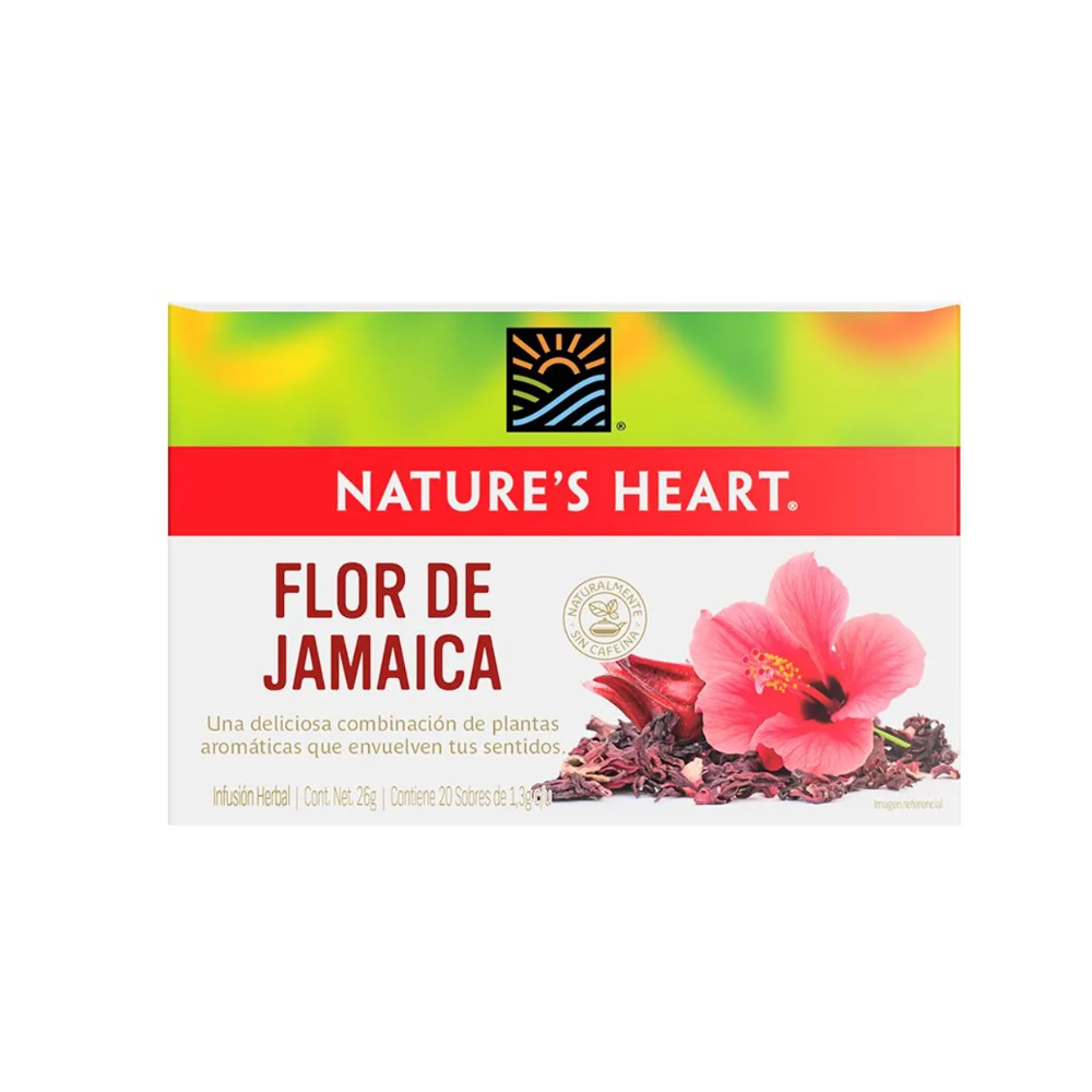 INFUSION FLOR DE JAMAICA 20 UND - NATURES HEART