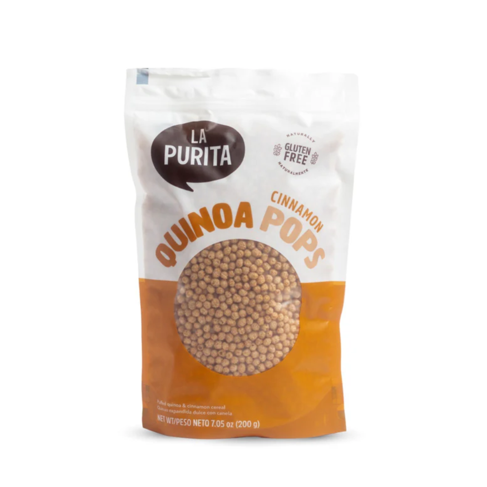 QUINOA POP CINNAMON LA PURITA