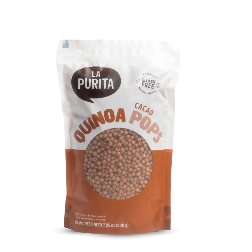 QUINOA POPS CACAO LA PURITA