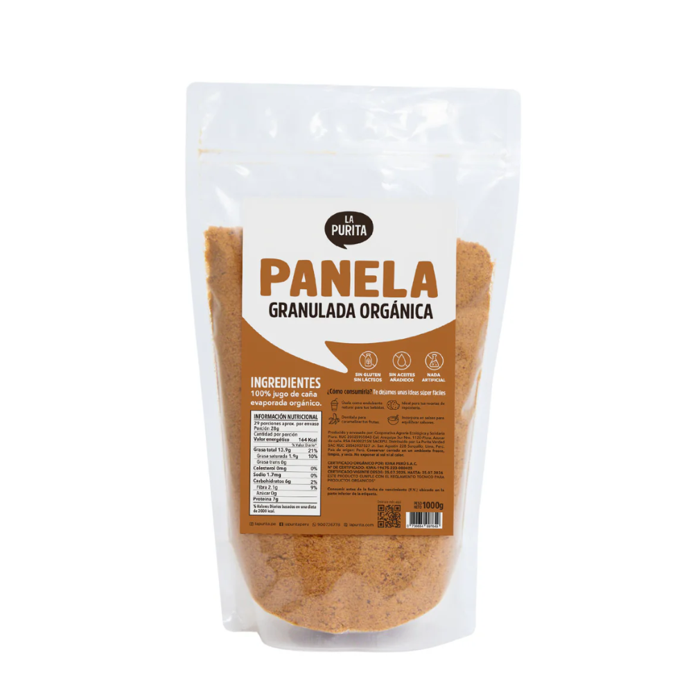 PANELA ORGANICA LA PURITA