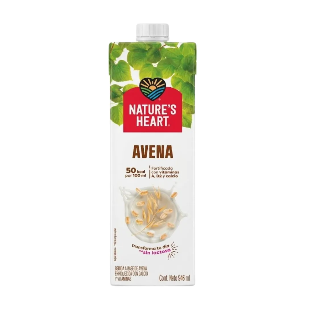 BEBIDA DE AVENA S/A CAJA 946ML NATURES HEART