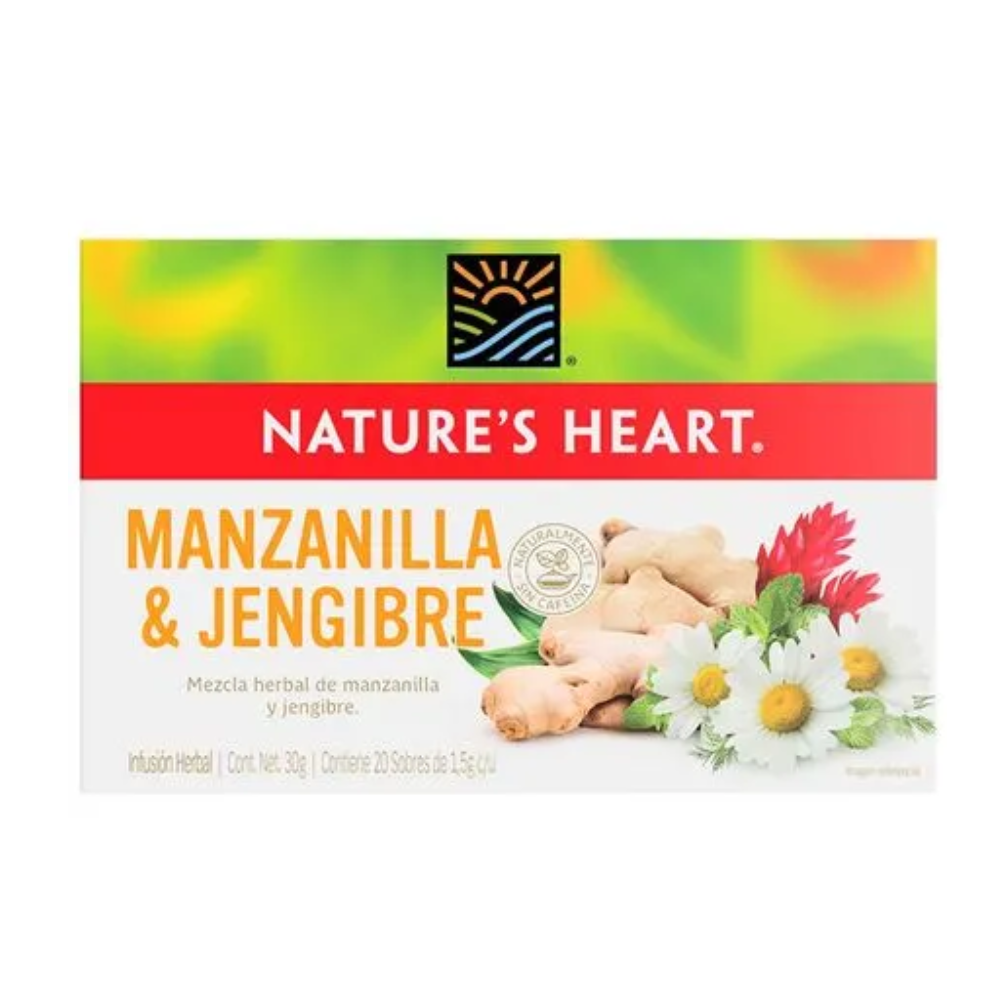 TE MANZANILLA Y JENJIBRE - Nature´s Heart