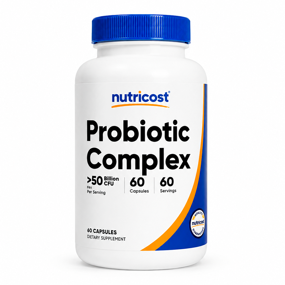 PROBIOTIC COMPLEX CAPSULES (50 BILLION CFU) (60 CAPSULES) NUTRICOST