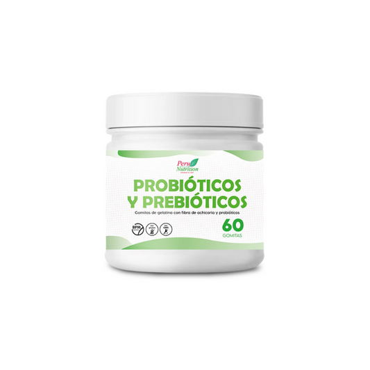GOMITAS PROBIOTICOS & PREBIOTICOS ADULTO - PERU NUTRITION
