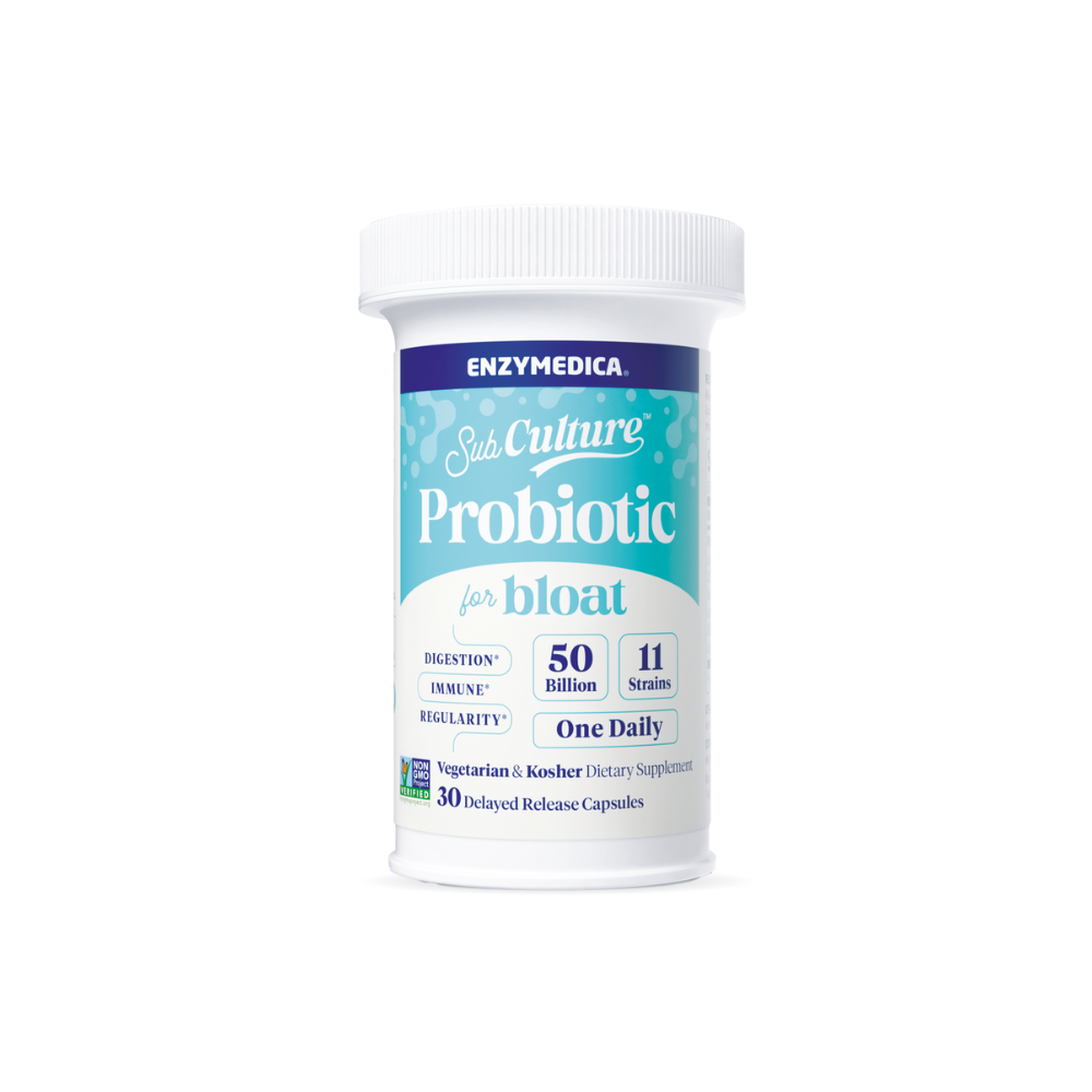 PROBIOTIC FOR BLOAT 30 CAPSULAS ENZYMEDICA