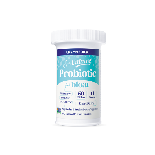 PROBIOTIC FOR BLOAT 30 CAPSULAS ENZYMEDICA