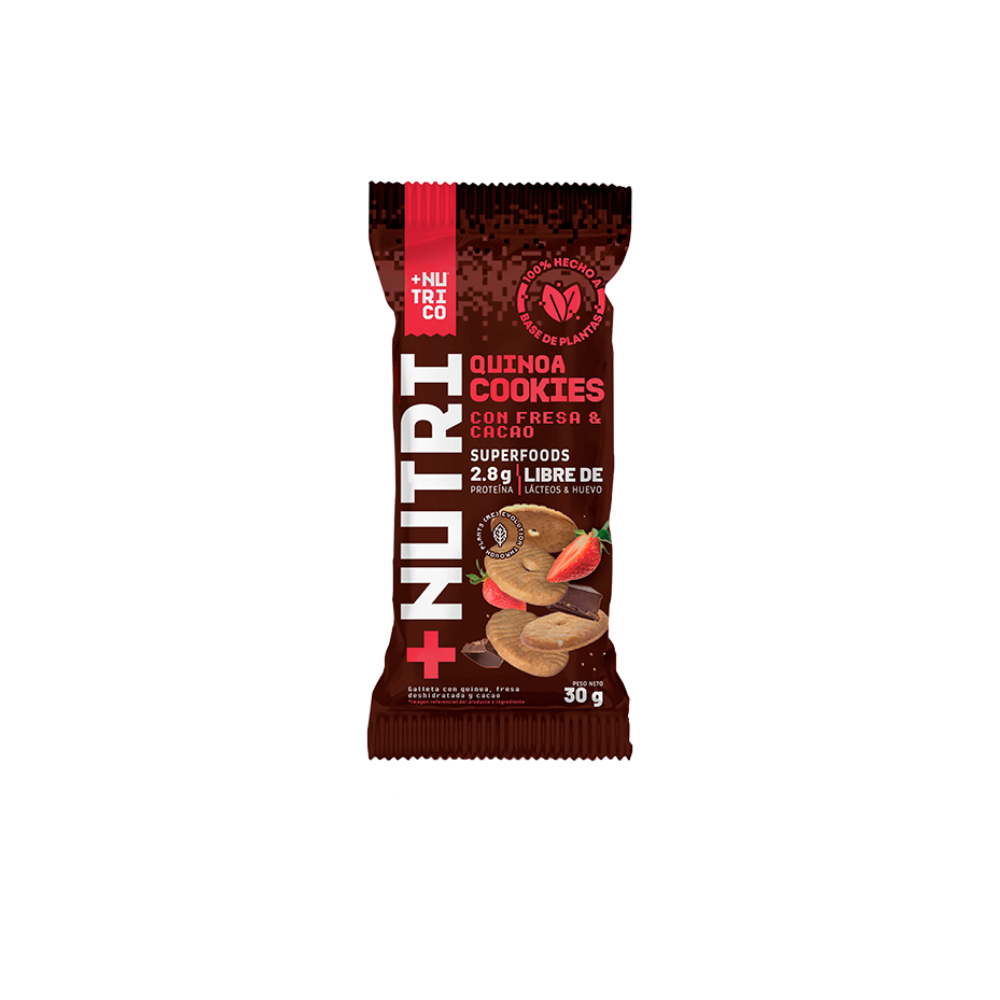 Quinoa Cacao strawberry -NUTRI-CO