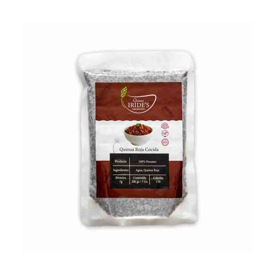 QUINUA ROJA COCIDA 200GR IRIDE’S
