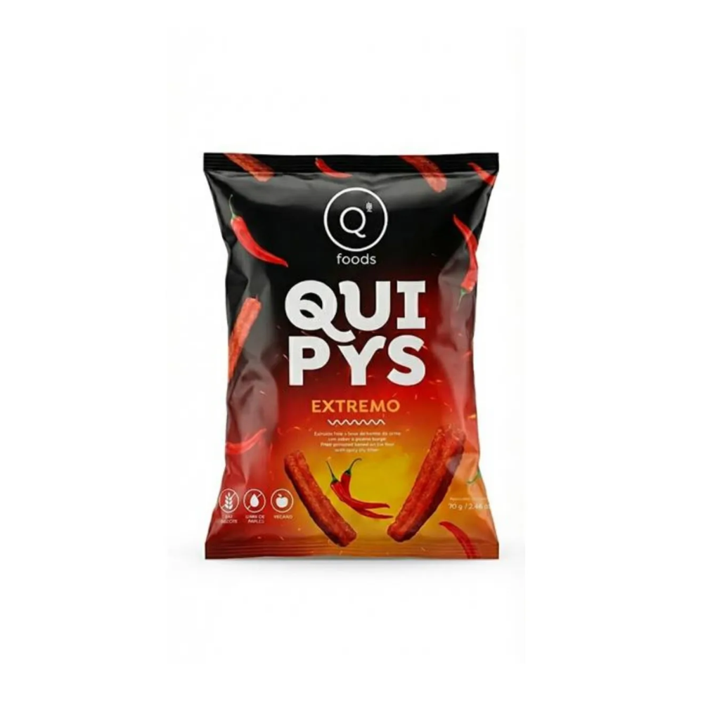 QUIPYS 70GR - SABOR EXTREMO PICANTE