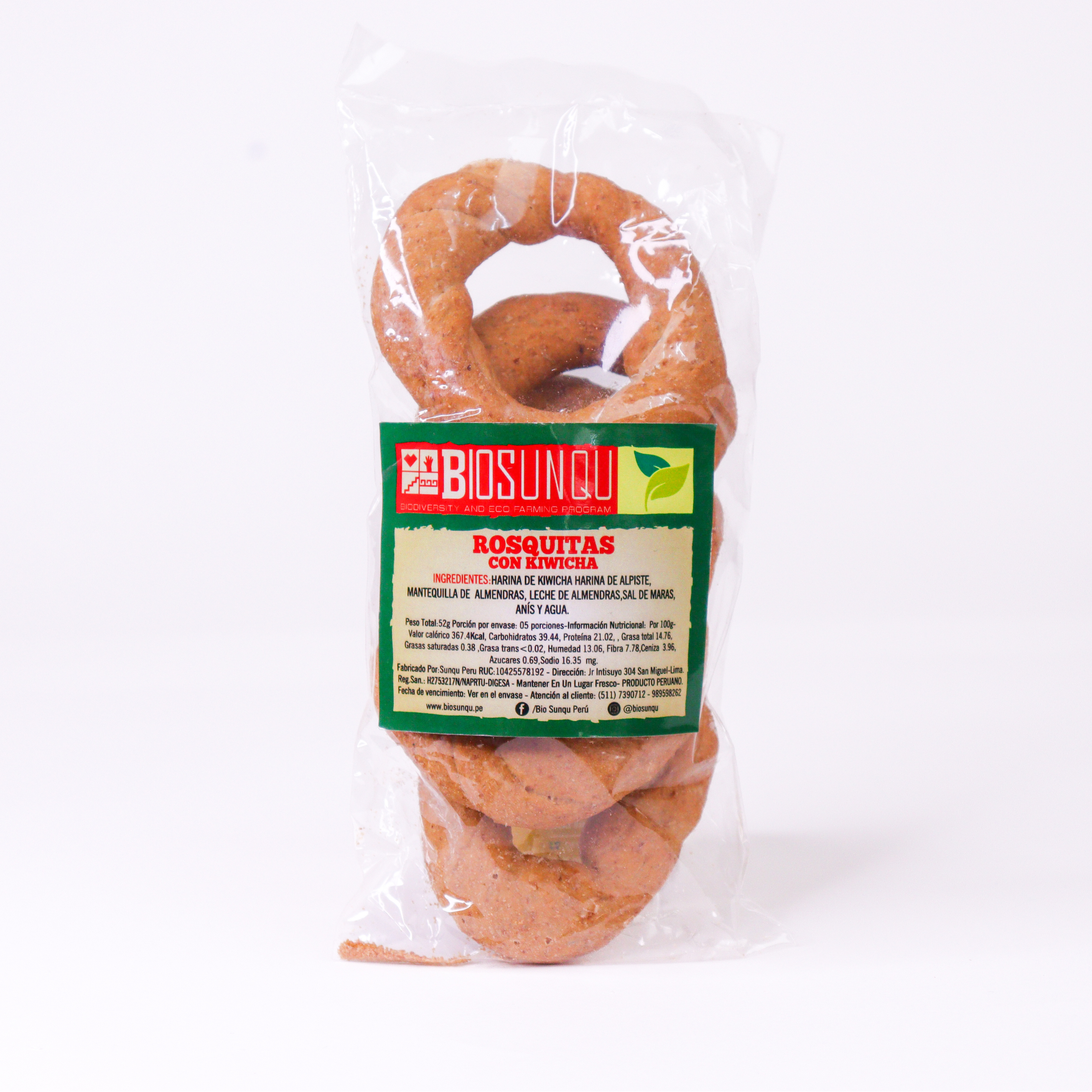 ROSQUITAS CON KIWICHA - BIOSUNQU