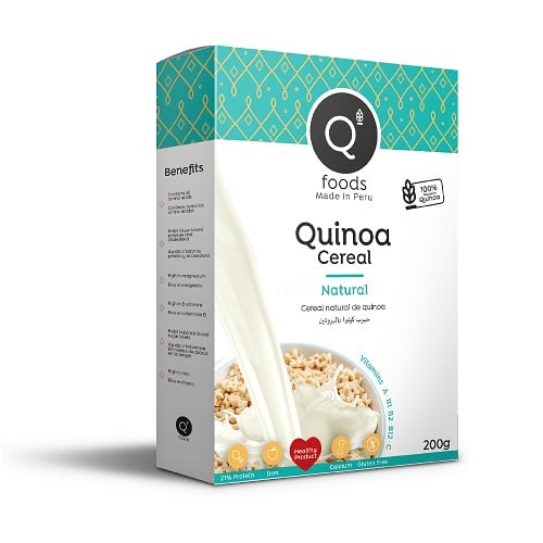 CEREAL DE QUINUA 200 GR - QFOODS