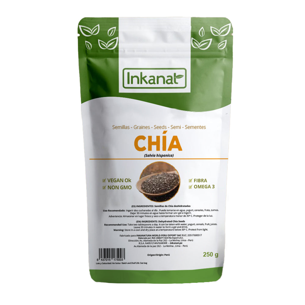 SEMILLAS DE CHIA - INKANAT 250G