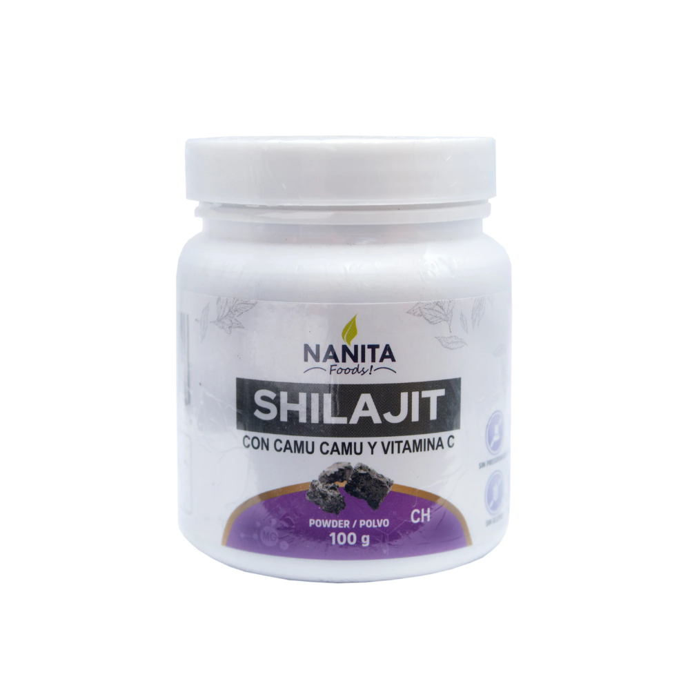 SHILAJIT MEZCLA EN POLVO DE CAMU CAMU CON VITAMINA C