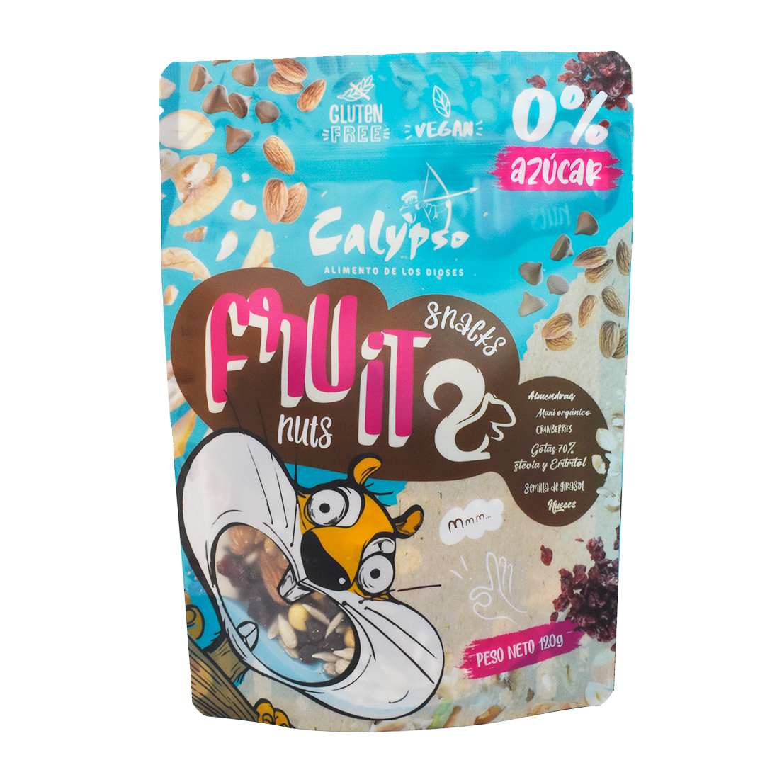FRUIT NUTS 0% AZUCAR 120G CALYPSO