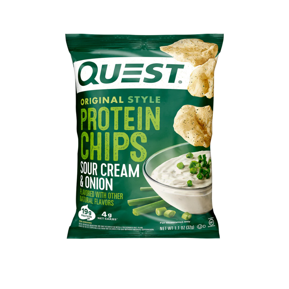 QUEST CHIPS SOUR CREAM + ONION 1.125 OZ-QUEST