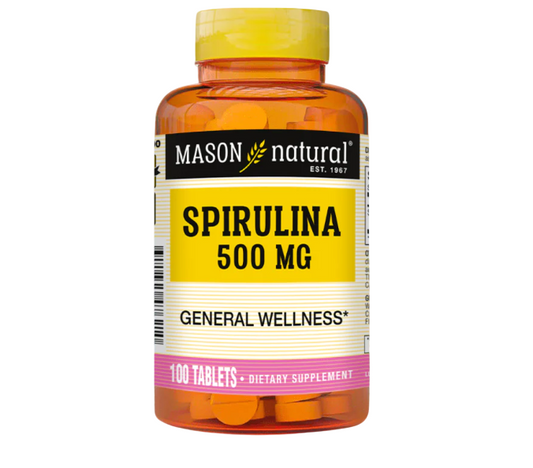 SPIRULINA 500MG MASON NATURAL