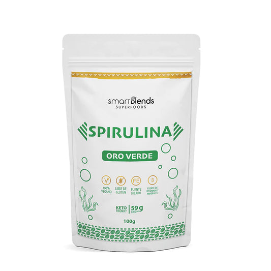 SPIRULINA Y CAMU CAMU POLVO 100 GR - SMART BLEND