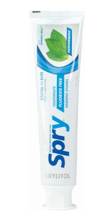 SPRY DENTAL DEFENSE SYSTEM PEPPERMINT - TUBO DE 141G