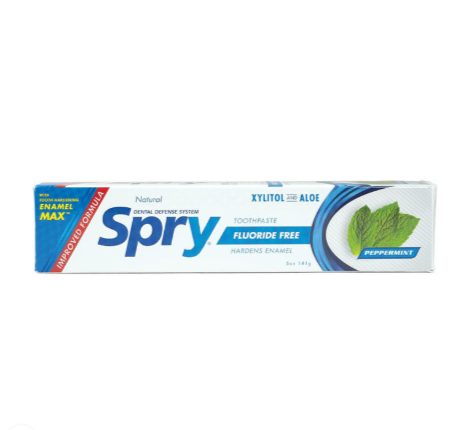 SPRY DENTAL DEFENSE SYSTEM PEPPERMINT - TUBO DE 141G