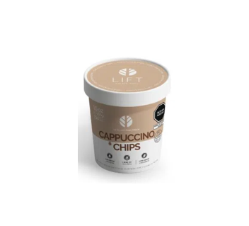 HELADO VEGANO CAPPUCCINO & CHIPS 16 OZ - LIFT