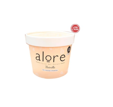 HELADO DE VAINILLA SIN AZÚCAR 1/2 LITRO - ALORE