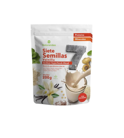 HARINA SIETE SEMILLAS VAINILLA 200 GR - NATURANDES