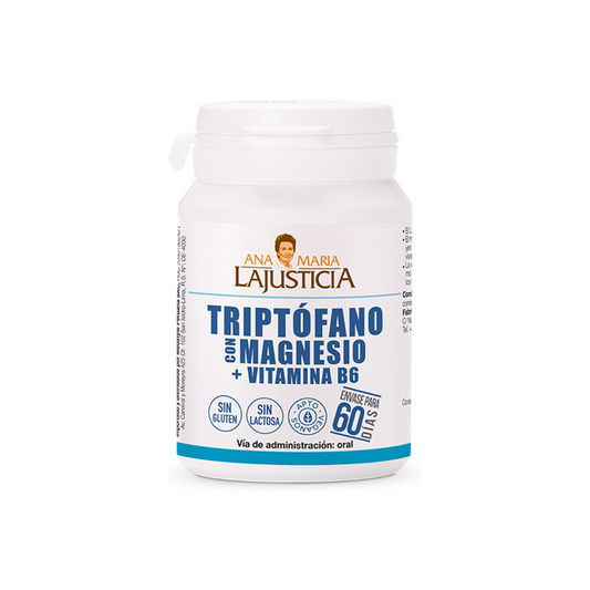 TRIPTOFANO CON MAGNESIO + VITAMINA B6 60 COMPRIMIDOS ANA MARIA LA JUSTICIA