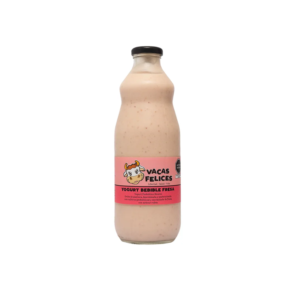 YOG. BEBIBLE FRESA 1LT- VACAS FELICES