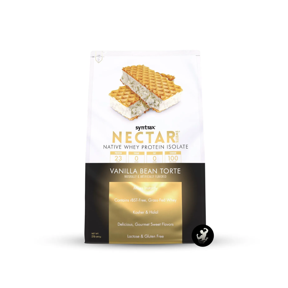 NECTAR NATIVE WHEY PROTEIN ISOLATE VAINILLA BEAN TORTE DOYPACK 907G-SYNTRAX