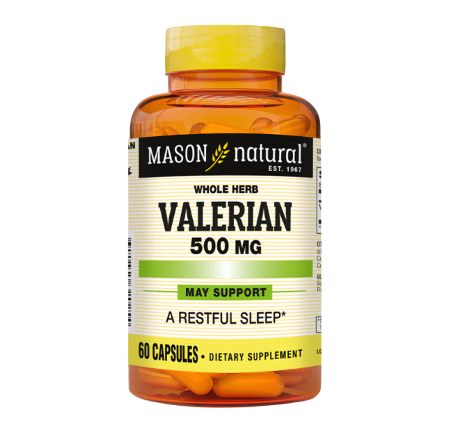 VALERIANA 500MG 60 CAPSULAS MASON NATURAL