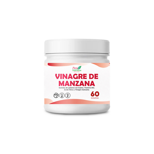GOMITAS DE VINAGRE DE MANZANA -PERU NUTRITION