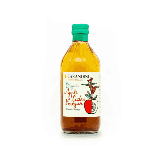 VINAGRE MANZANA CON MADRE - CARANDINI 500 ML ORGANICO