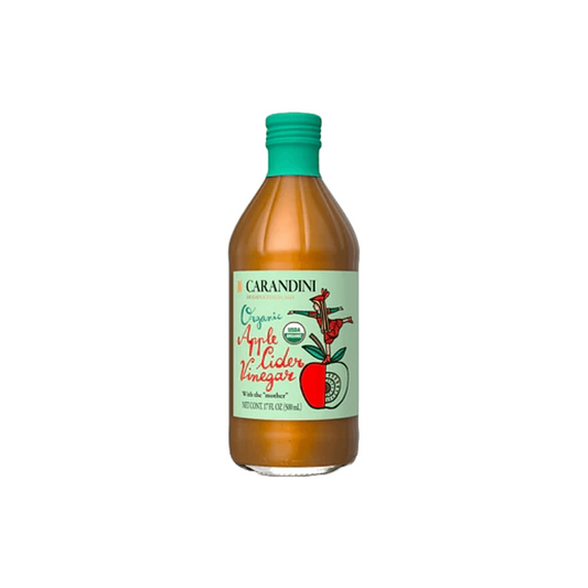 VINAGRE DE MANZANA CON MADRE - CARANDINI 1L