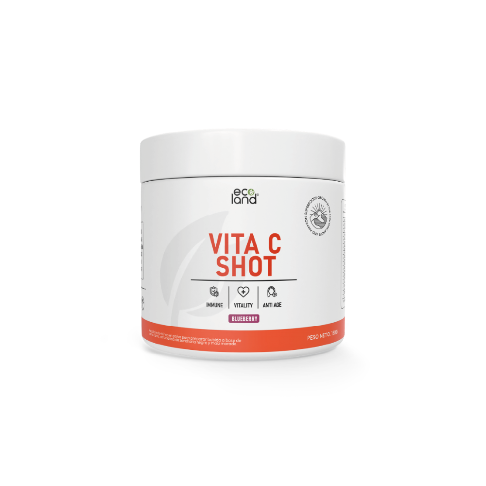 VITA C SHOT  BLUEBERRY 150GR -ECOLAND