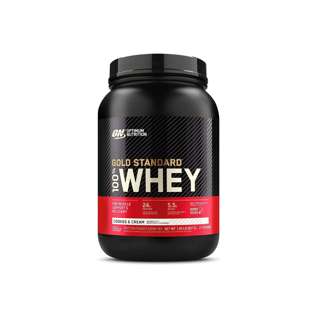 GOLD STANDARD 100%WHEY 1.85LB COOKIES AND CREAM OPTIMUM NUTRITION