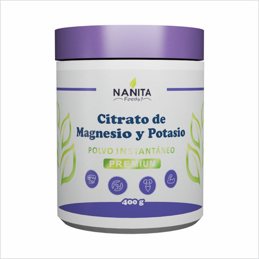 CITRATO DE MAGNESIO Y POTASIO 400GR NANITA FOODS
