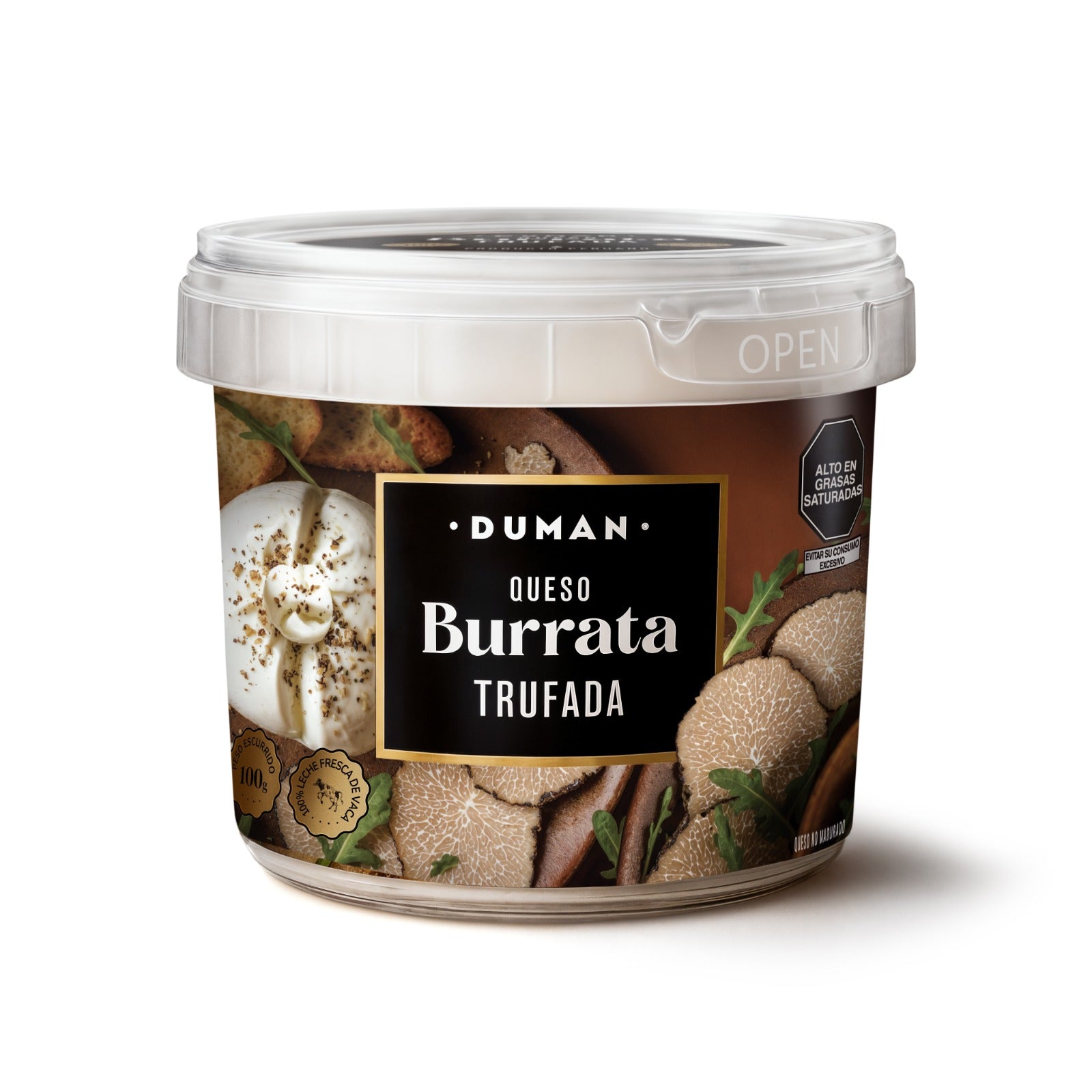 MOZZARELLA BURRATA TRUFADA DUMAN 100gr-DUMAN