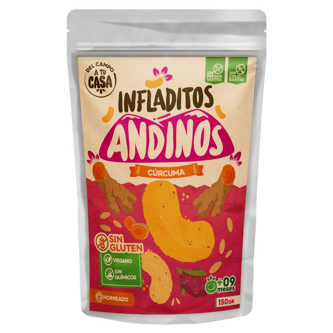 INFLADITOS ANDINOS 150GR-DEL CAMPO A TU CASA