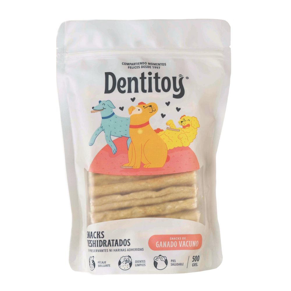 DT BARRITAS DE VACUNO X 500 GR DENTITOY
