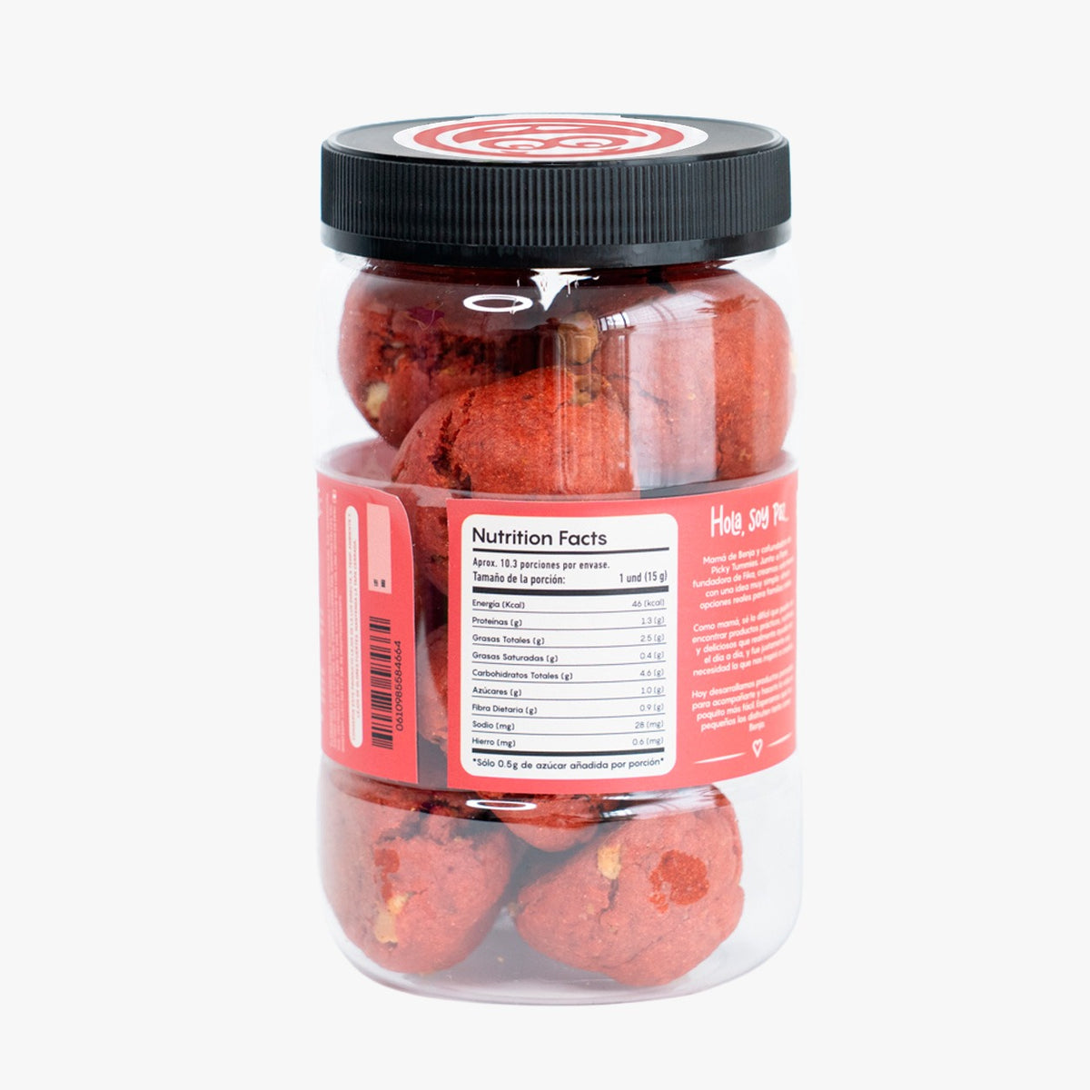 GALLETAS RED VELVET X 155GR PICKY TUMMIES